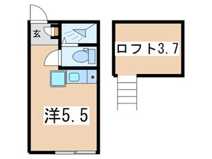 メゾンパル白楽の物件間取画像